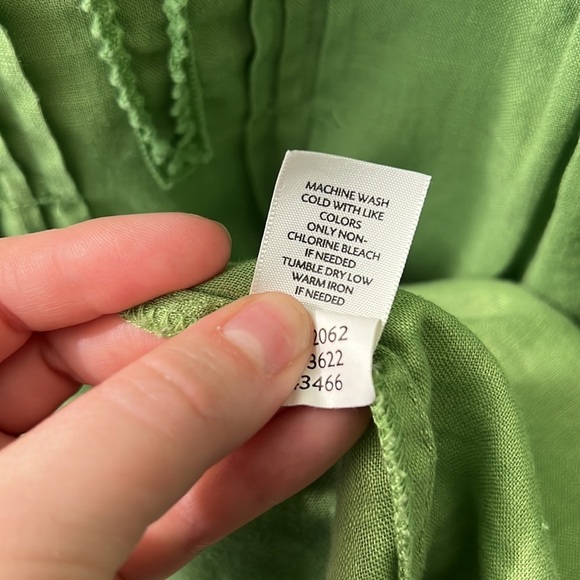 J. Jill Linen Long Pleated Tunic - Picture 8 of 8